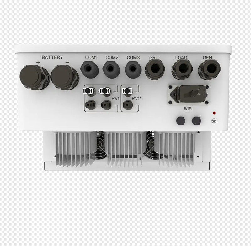 hybrider dreiphasiginverter Iecs Solarinverter 8kw 2 Mppt mit Batterie-Speicher