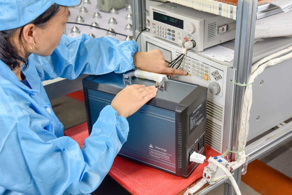 Tragbares Solarenergie-Spg.Versorgungsteil der Solarenergie-LiFePO4 der Bank-1000w MPPT für das Kampieren