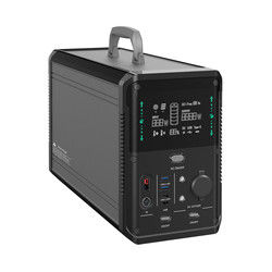 Tragbares Solarenergie-Spg.Versorgungsteil der Solarenergie-LiFePO4 der Bank-1000w MPPT für das Kampieren