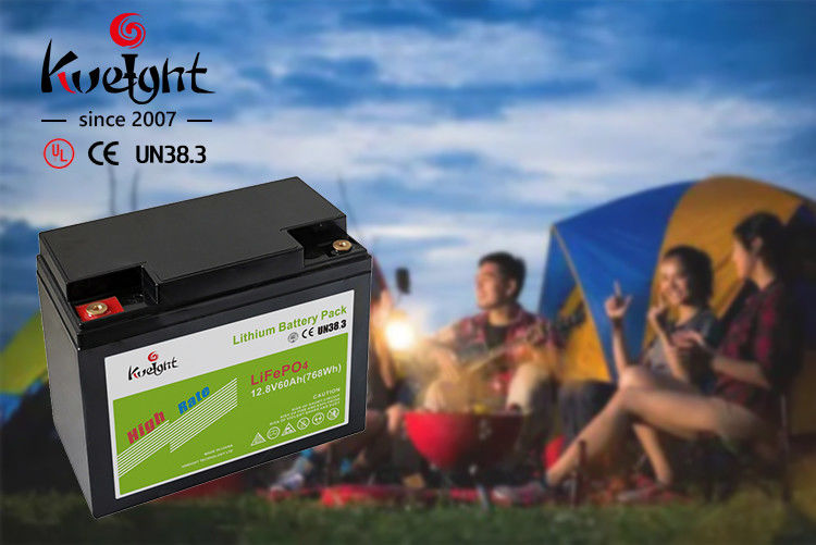 Lithium-Eisen-Batterie des Sonnensystem-Hauptenergie-Akkumulator-12.8V 60Ah Lifepo4